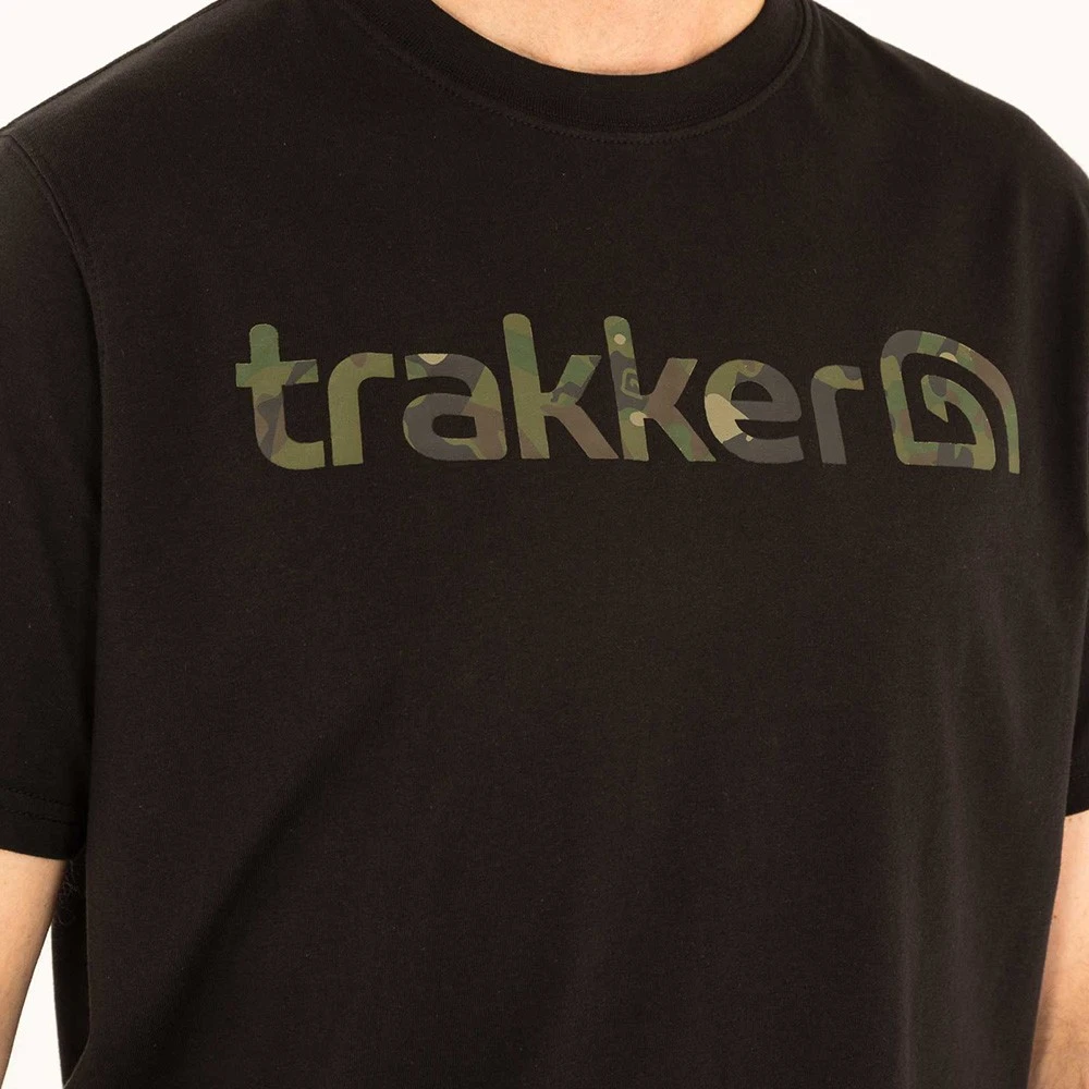 Trakker CR Camo Logo Black T-Shirt 7 Trakker CR Camo Logo Black T-Shirt - Image 5