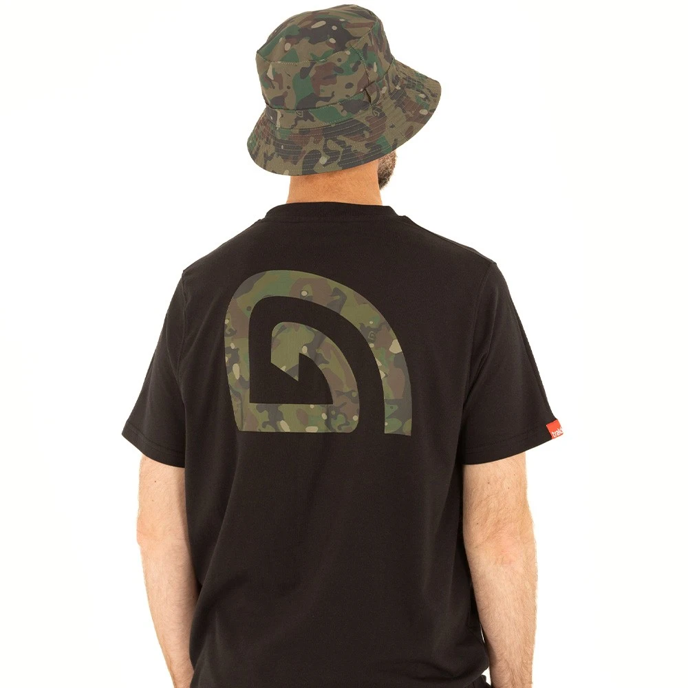 Trakker CR Camo Logo Black T-Shirt 8 Trakker CR Camo Logo Black T-Shirt - Image 6
