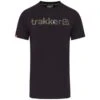 Trakker CR Camo Logo Black T-Shirt -Trakker trakker cr camo and black logo t shirt 6