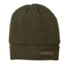 Trakker Textured Lined Fishing Beanie -Trakker trakker green textured lined beanie 1