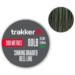 Trakker Sinking Braided Reel Line 300m -Trakker trakker sinking braided reel line 4 1