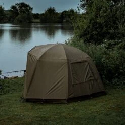 Trakker Tempest Fishing Brolly 100T Skull Cap Wrap -Trakker trakker tempest brolly 100t skull cap wrap 12 1